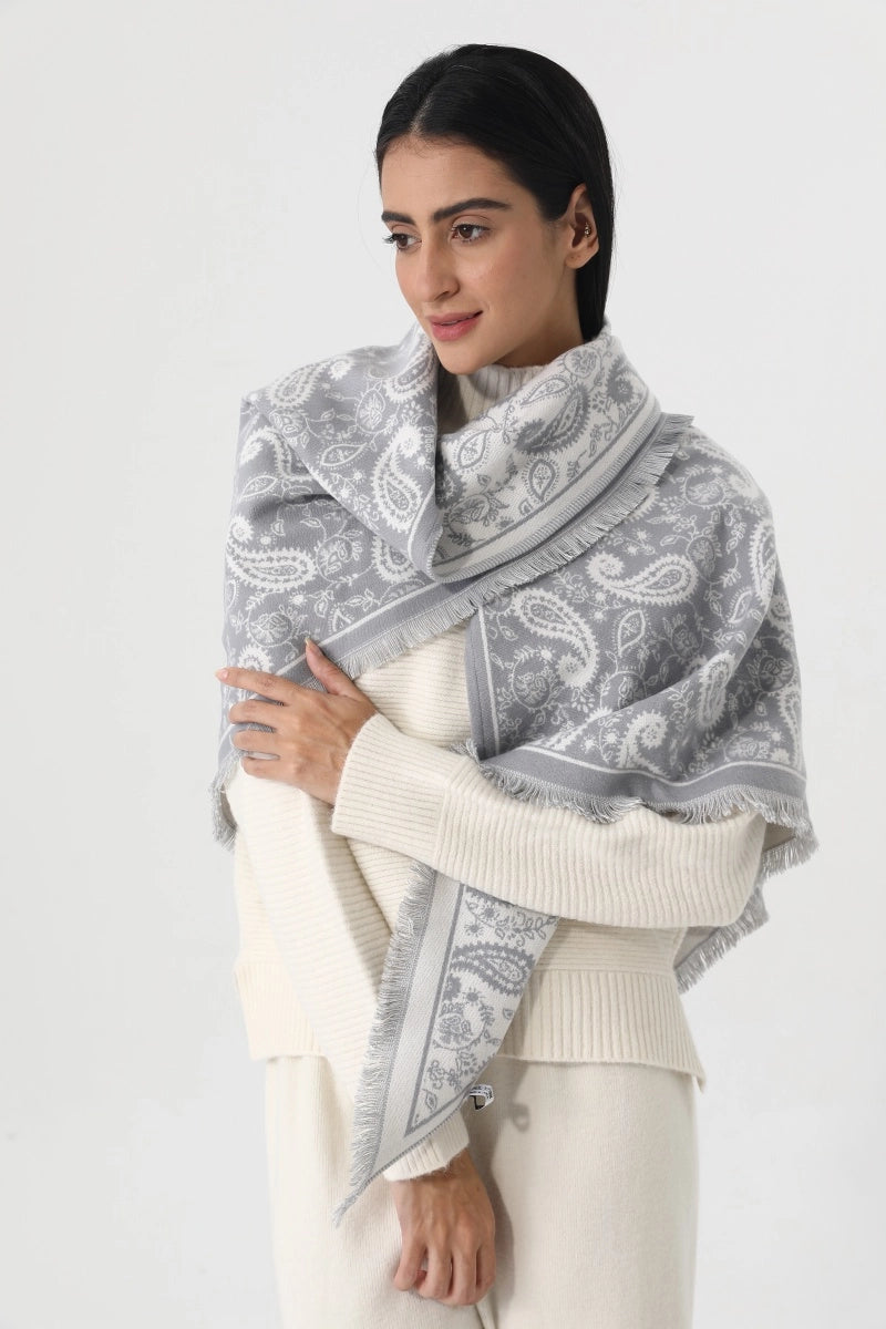 Paisley Triangle Scarf