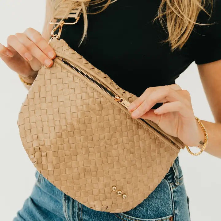 Westlyn Woven Crossbody Bag