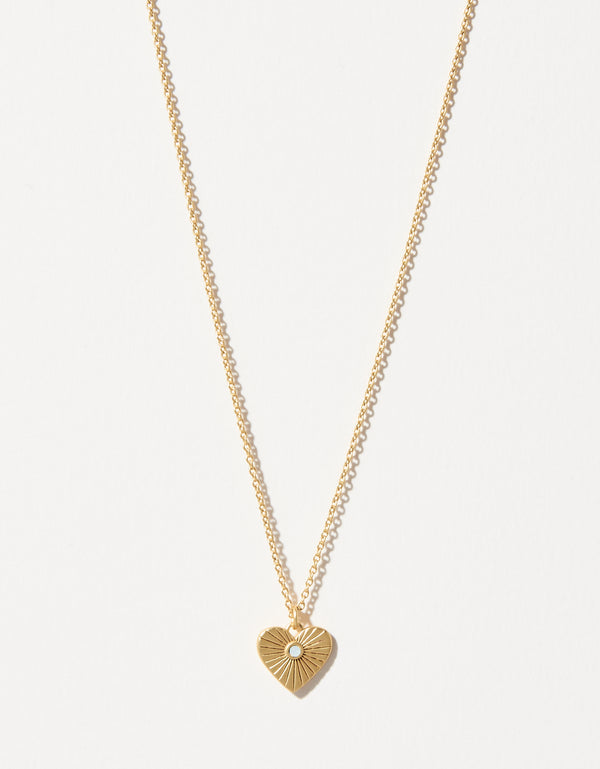 Sea La Vie Heart of Gold Necklace