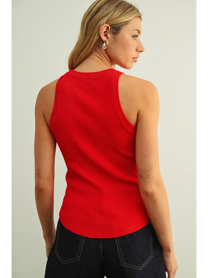Classic Ribbed Tank Top