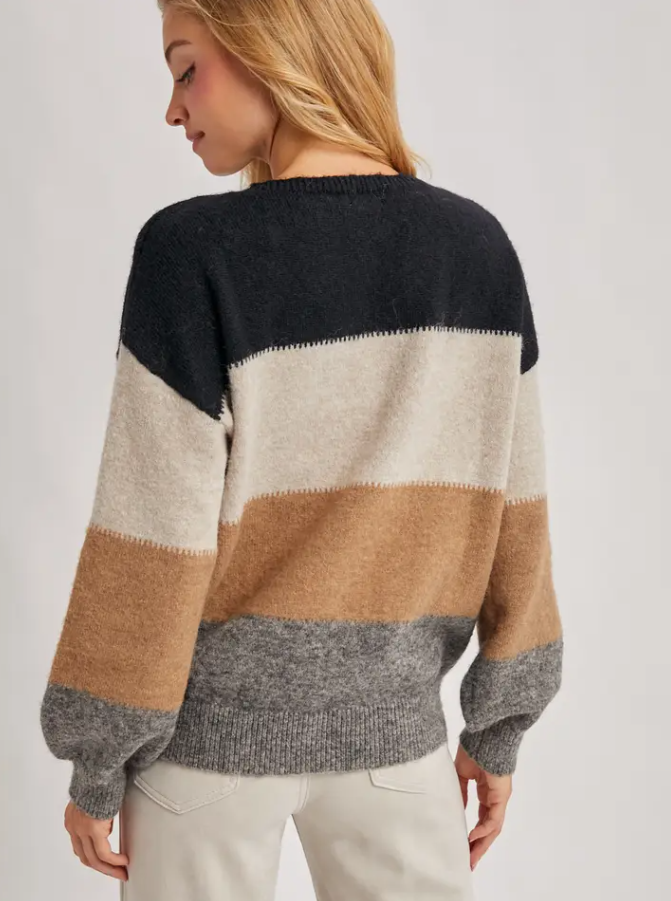 Color Block Sweater