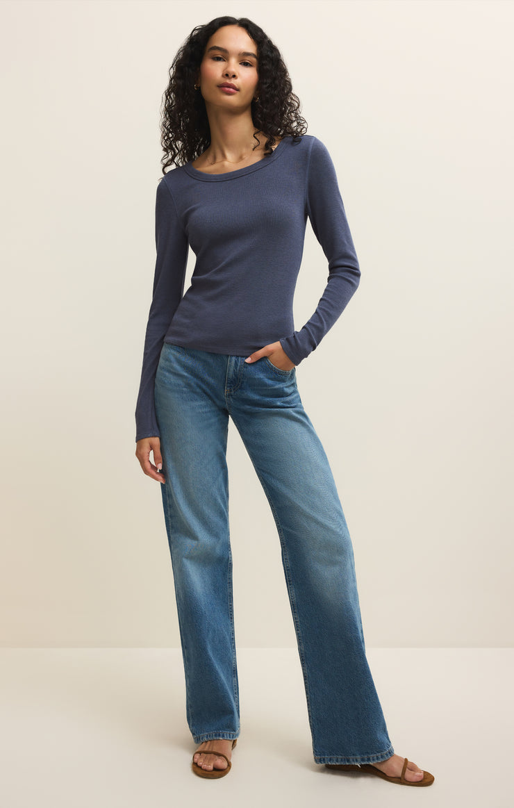 Ranae Rib L/S Top