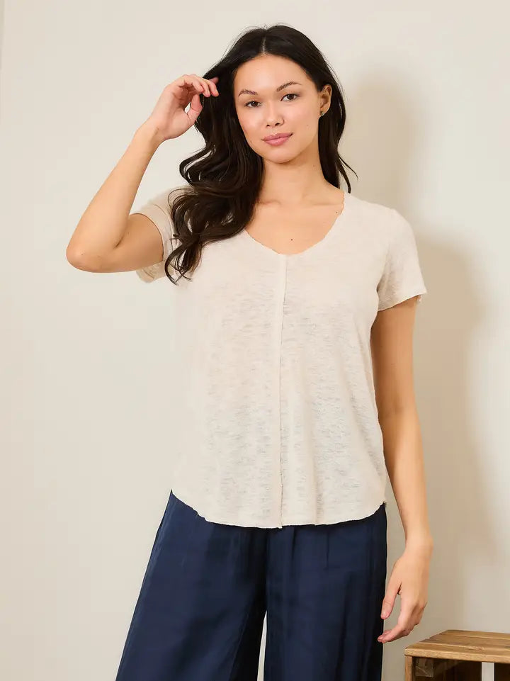 Casual V-Neck Tee
