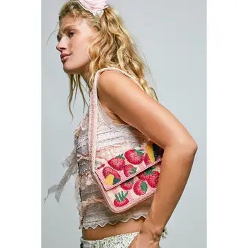 Beaded Shoulder Bag