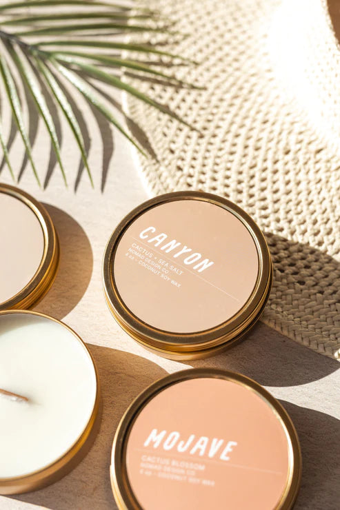 Canyon Travel Tin Candle