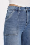 New York High Rise Wide Leg Jean