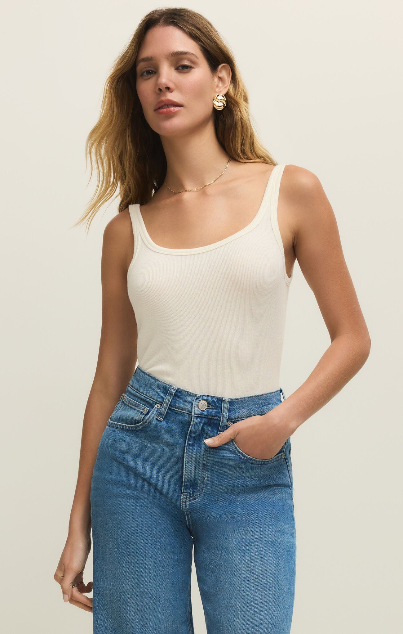 RENAE RIB TANK TOP