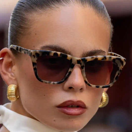 Lucy Acetate Womens Cat Eye Sunglasses