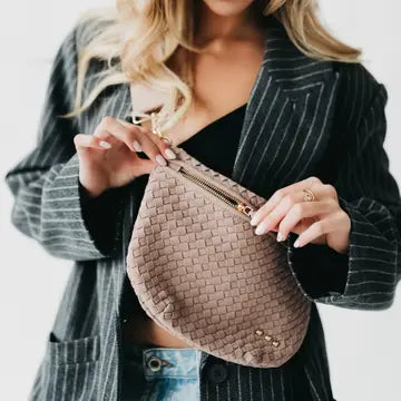 Westlyn Woven Crossbody Bag