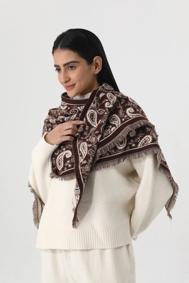 Paisley Triangle Scarf