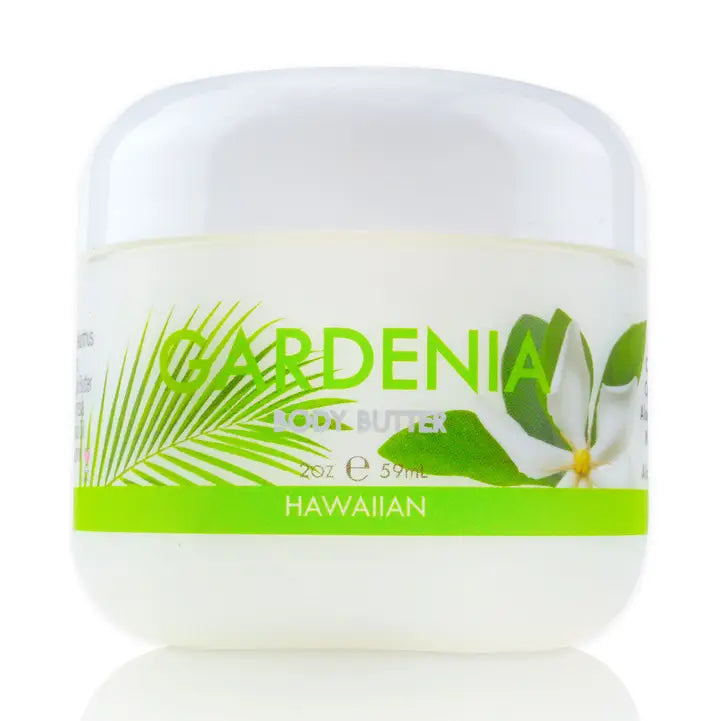Gardenia Body Butter with Aloe, Mac. Nut & Coconut Oil 2 oz