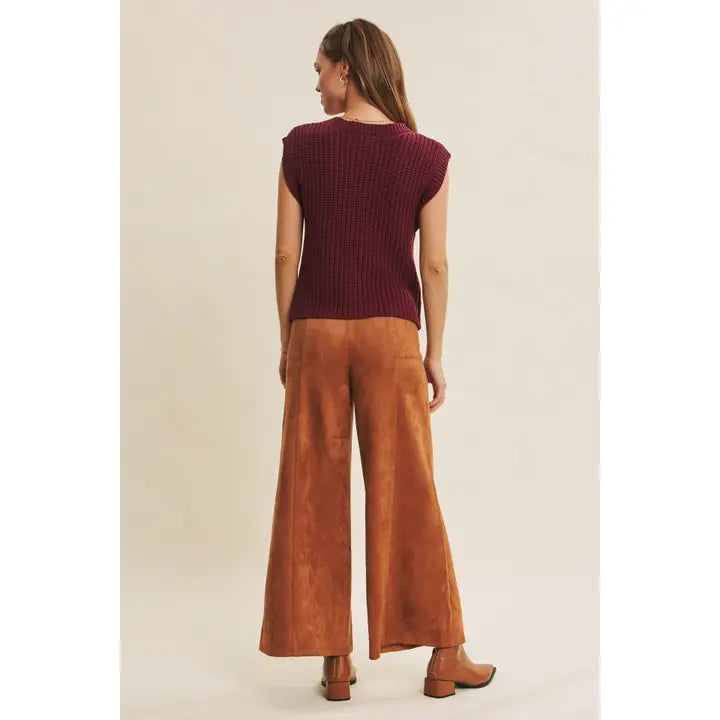 Timeless Charm Antique Button-Down Sweater Vest