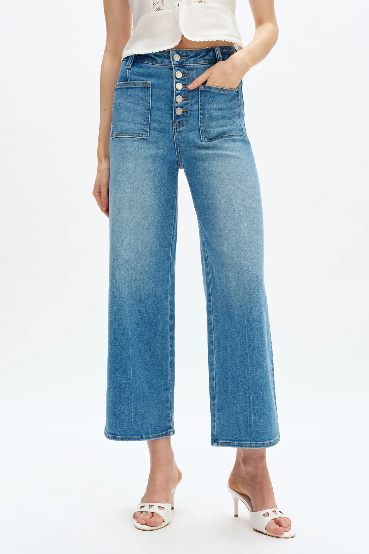 Orson High Rise Wide Leg Jeans