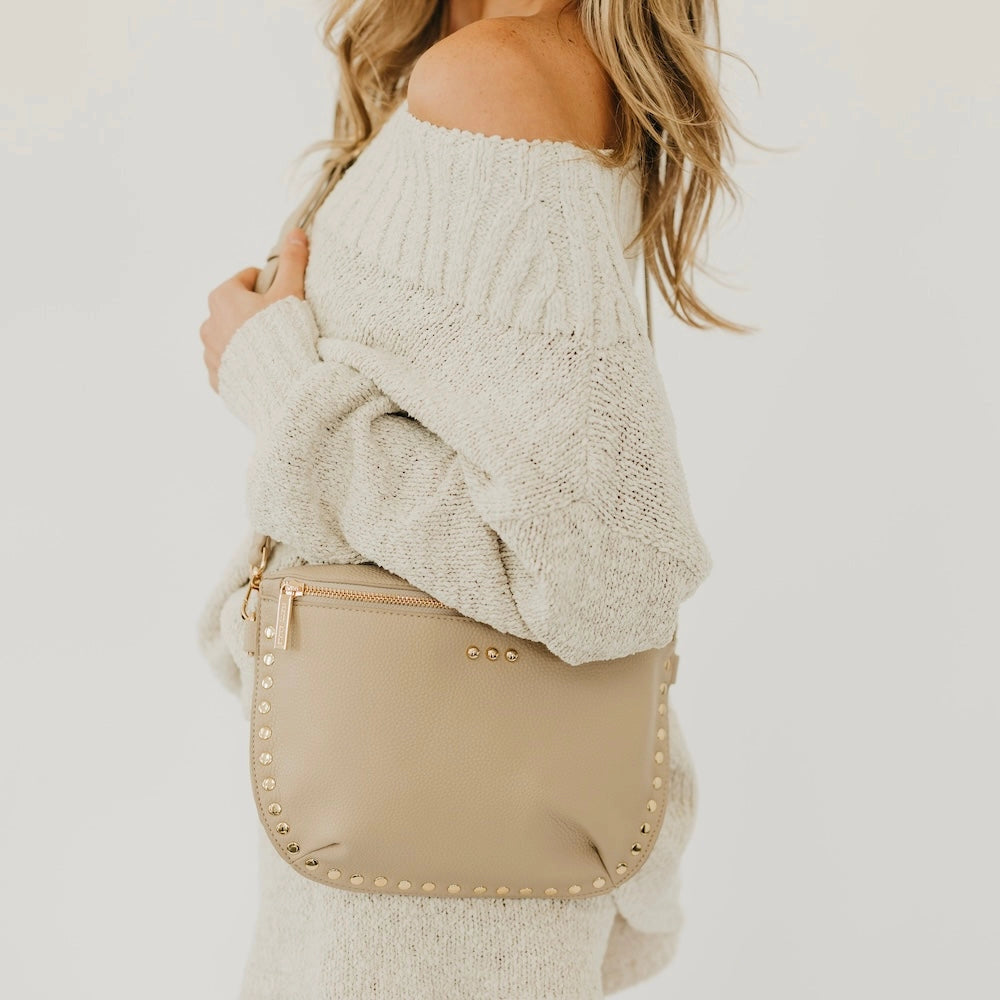 Pebble Sabreena Studded Bum Bag