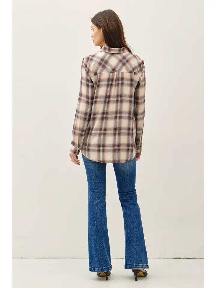 Plaid Flannel Shirt
