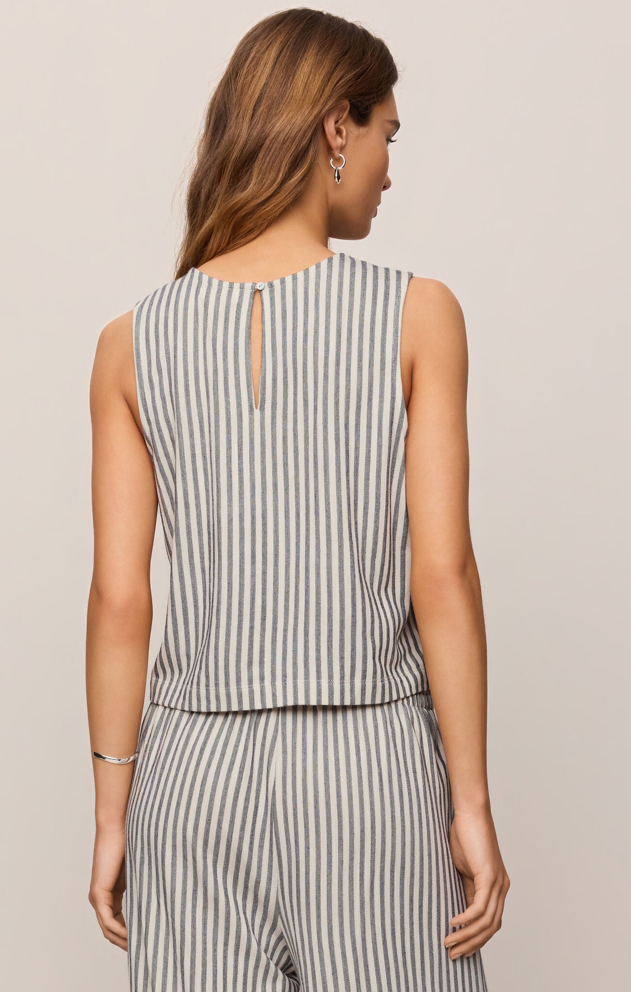 SLOANE KNIT STRIPED TOP