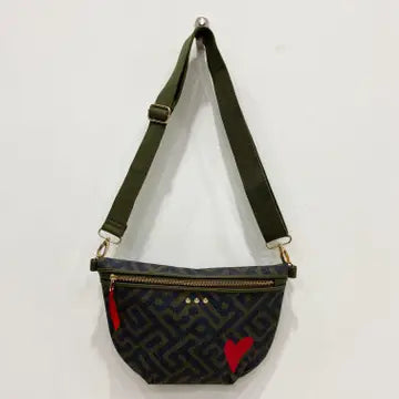 Colby Canvas Printed Bum Bag
