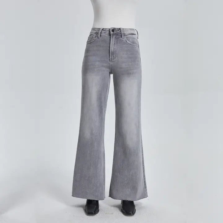 SUPER HIGH RISE WIDE LEG JEANS