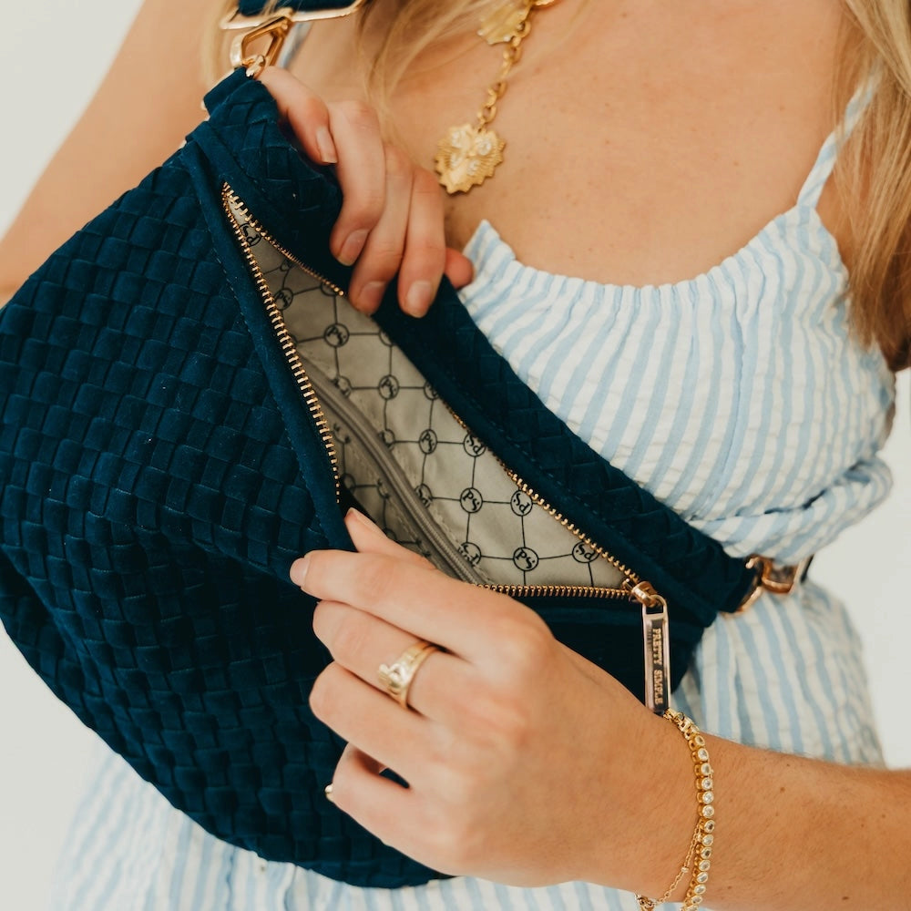 Westlyn Woven Crossbody Bag
