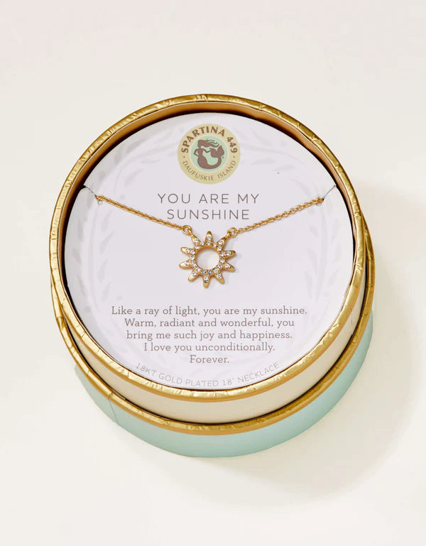 Sea La Vie Necklace 18" Sunshine/Sun