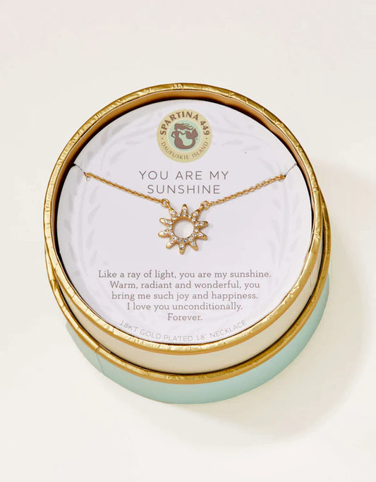Sea La Vie Necklace 18" Sunshine/Sun