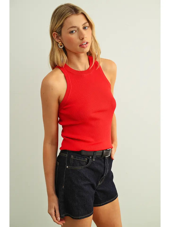 Classic Ribbed Tank Top
