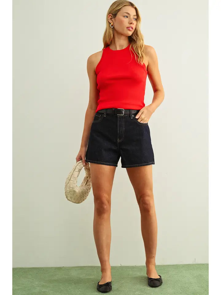 Classic Ribbed Tank Top