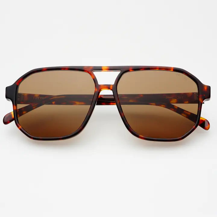 Billie ( New ) Unisex Aviator Sunglasses Dark Tortoise