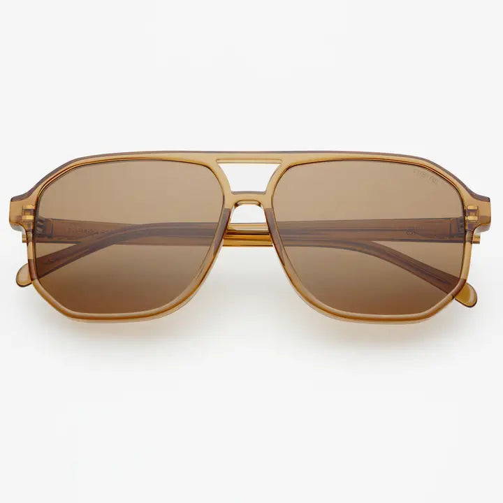 Billie ( New ) Unisex Aviator Sunglasses Brown