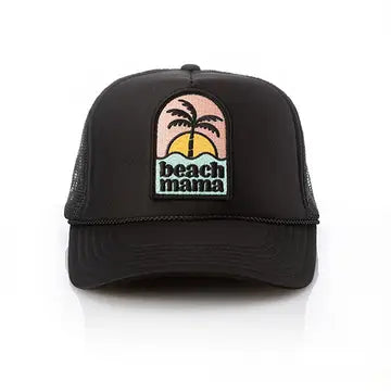 Beach Mama Patch Trucker Hat