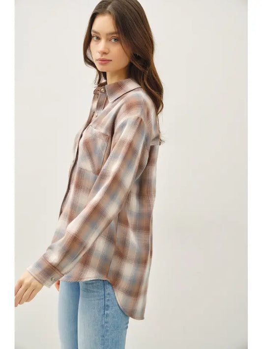 Plaid Flannel Shirt