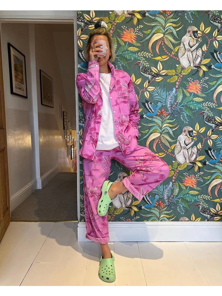 Women's Organic Cotton Pyjama Trouser Set