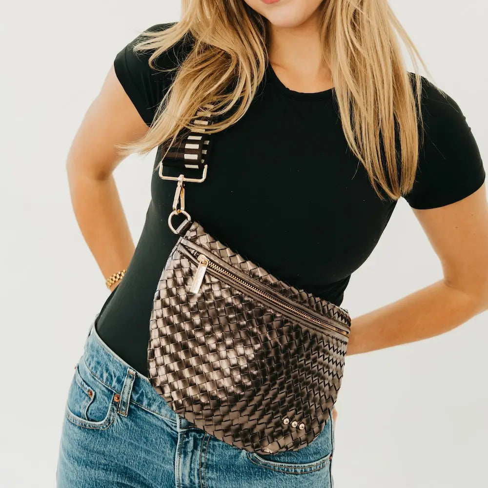Westlyn Woven Crossbody Bag