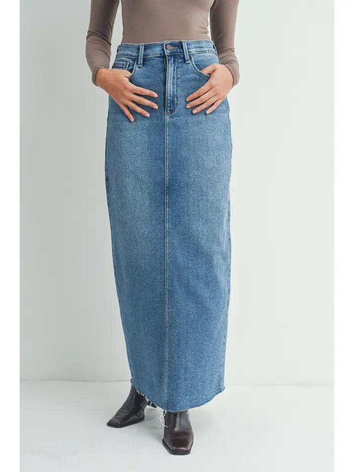 Maxi Denim Skirt