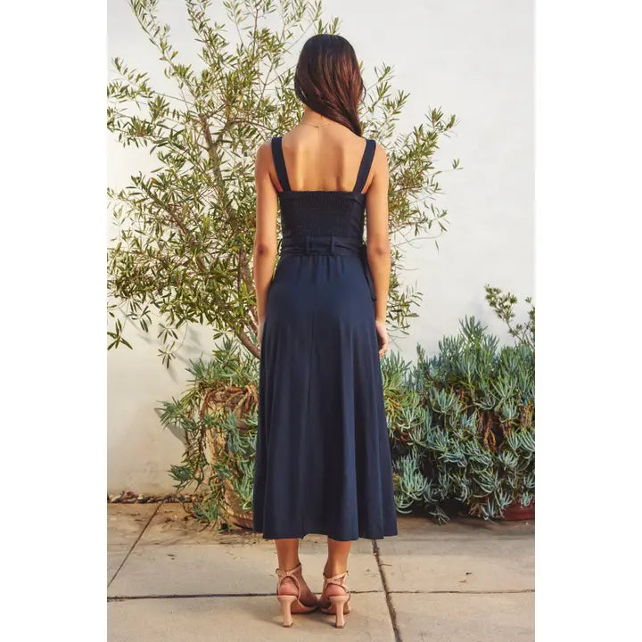 Haven Buckle Maxi Dress