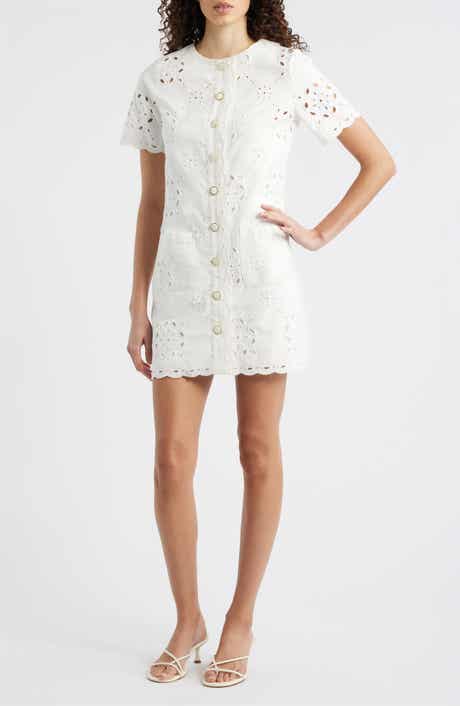 Short sleeve Punch Out Dress