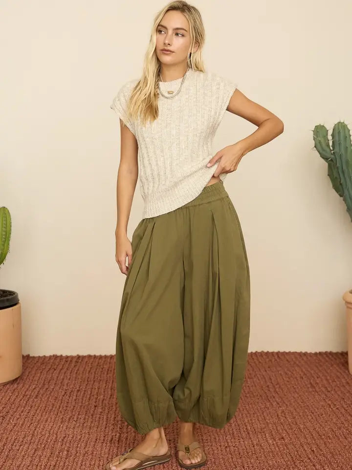 Pull-On Balloon Pants
