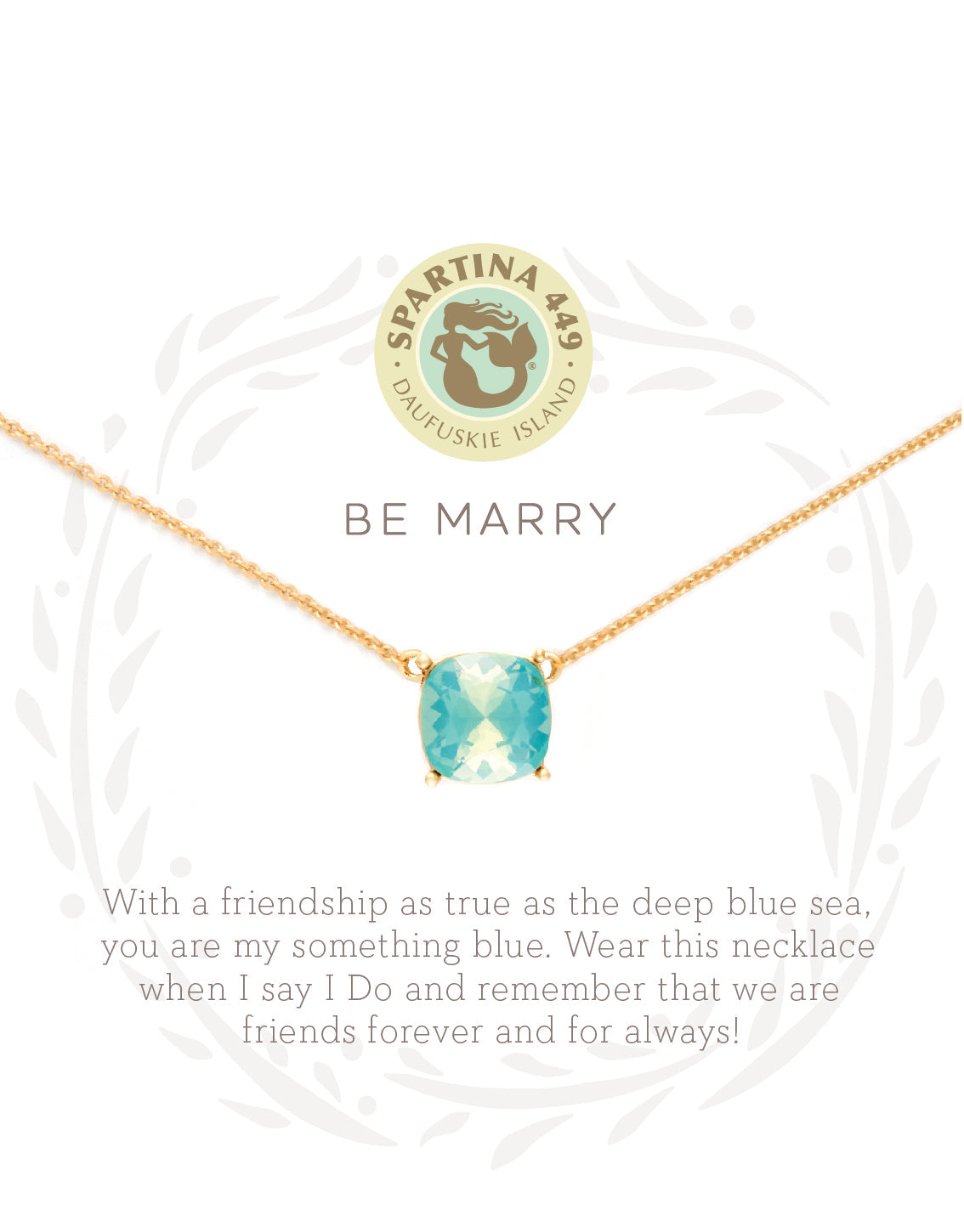 Sea La Vie Be Marry Necklace