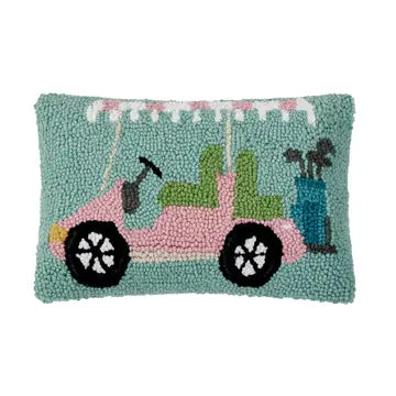 Wool Hook Accent Pillow 8x12 Various styles