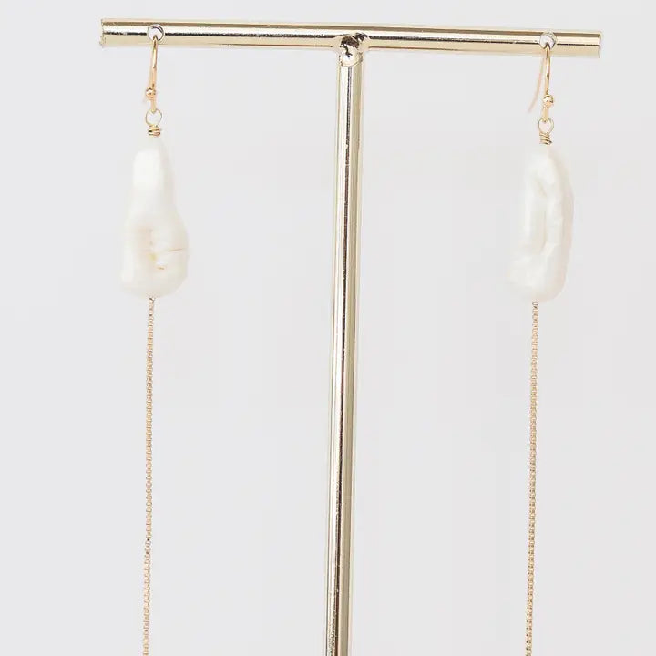 Pearl Dangle Earrings