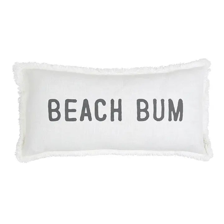 Face To Face Lumbar Pillow - Beach Bum