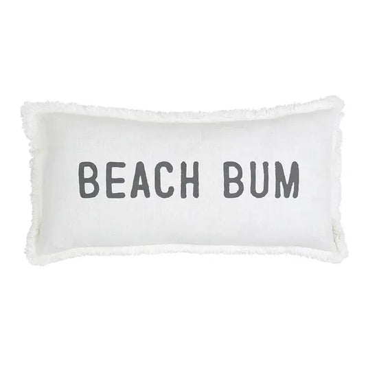 Face To Face Lumbar Pillow - Beach Bum