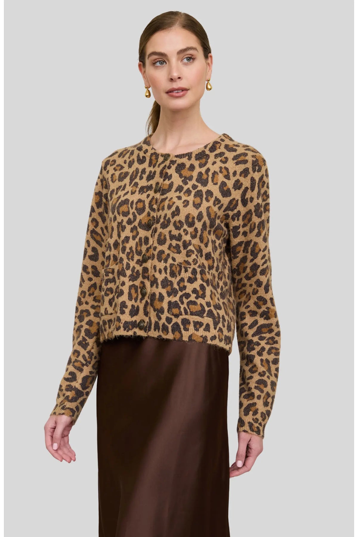 Leopard Cardigan Sweater