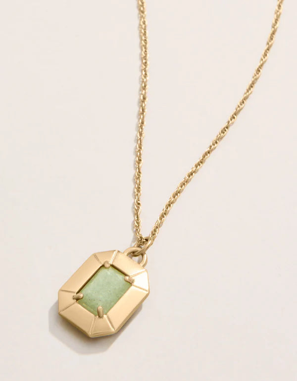 Chateau Necklace 18" Frosty Green
