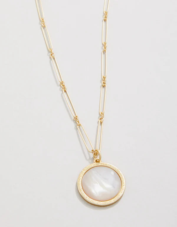 Franklin Necklace 24" Mother-of-Pearl