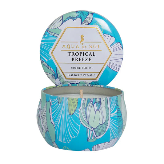 Tropical Breeze Aqua De Soi Candle Tin