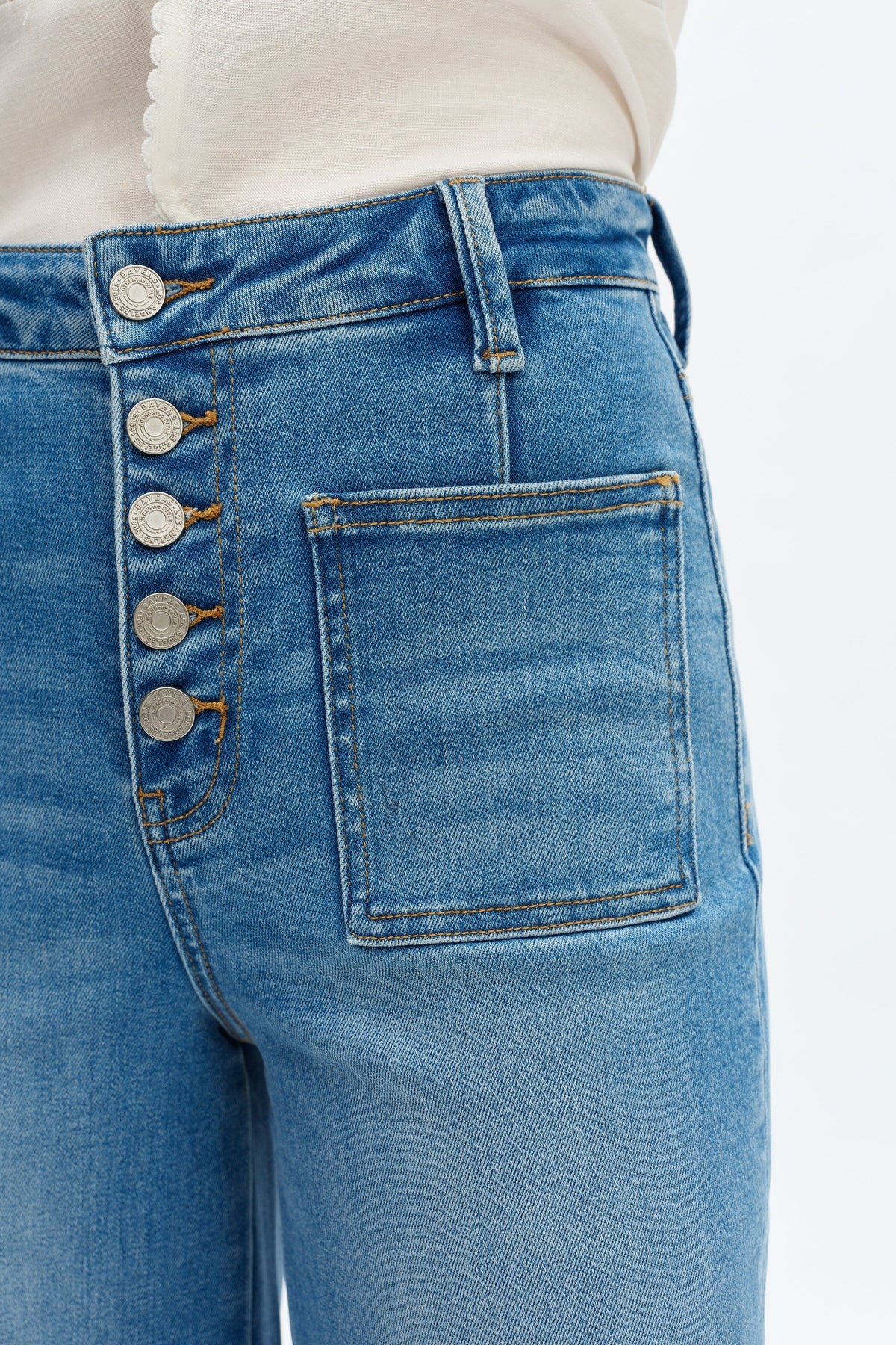 Orson High Rise Wide Leg Jeans