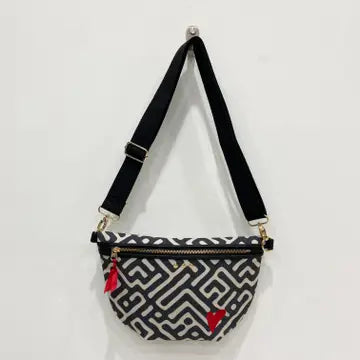 Colby Canvas Printed Bum Bag