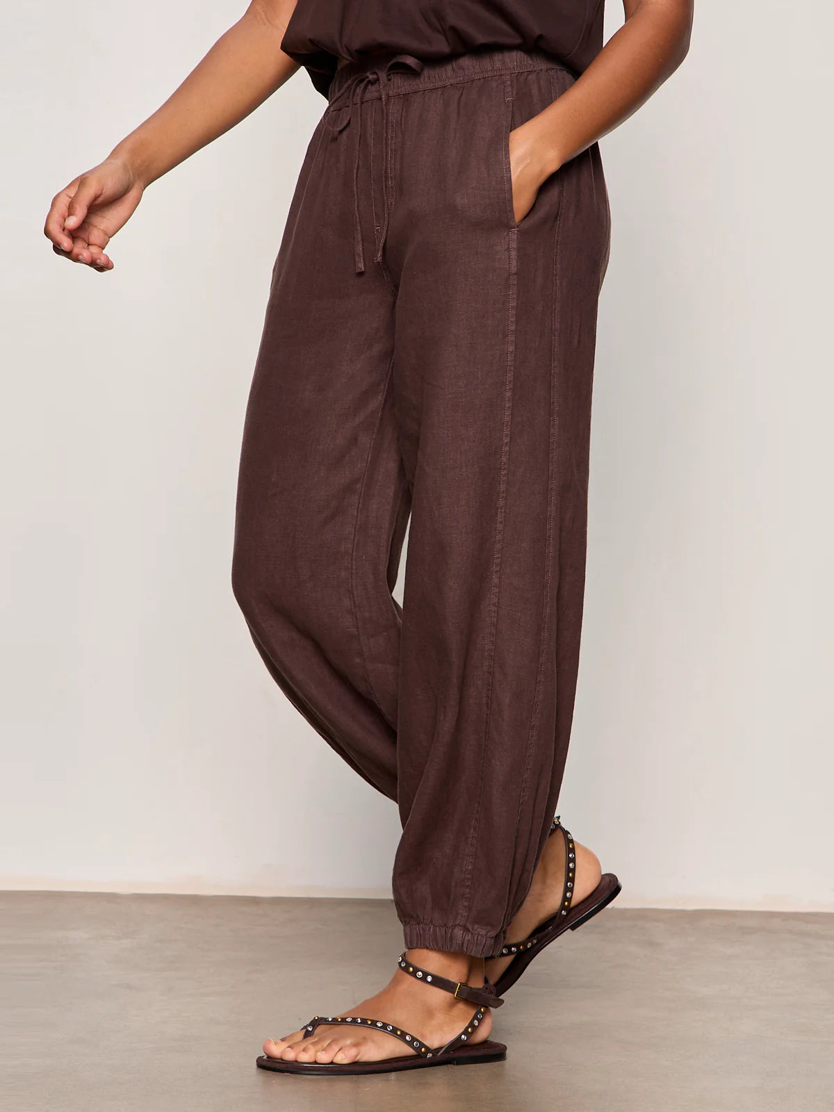 Melody Linen Balloon Pant