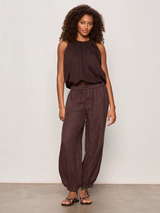 Melody Linen Balloon Pant
